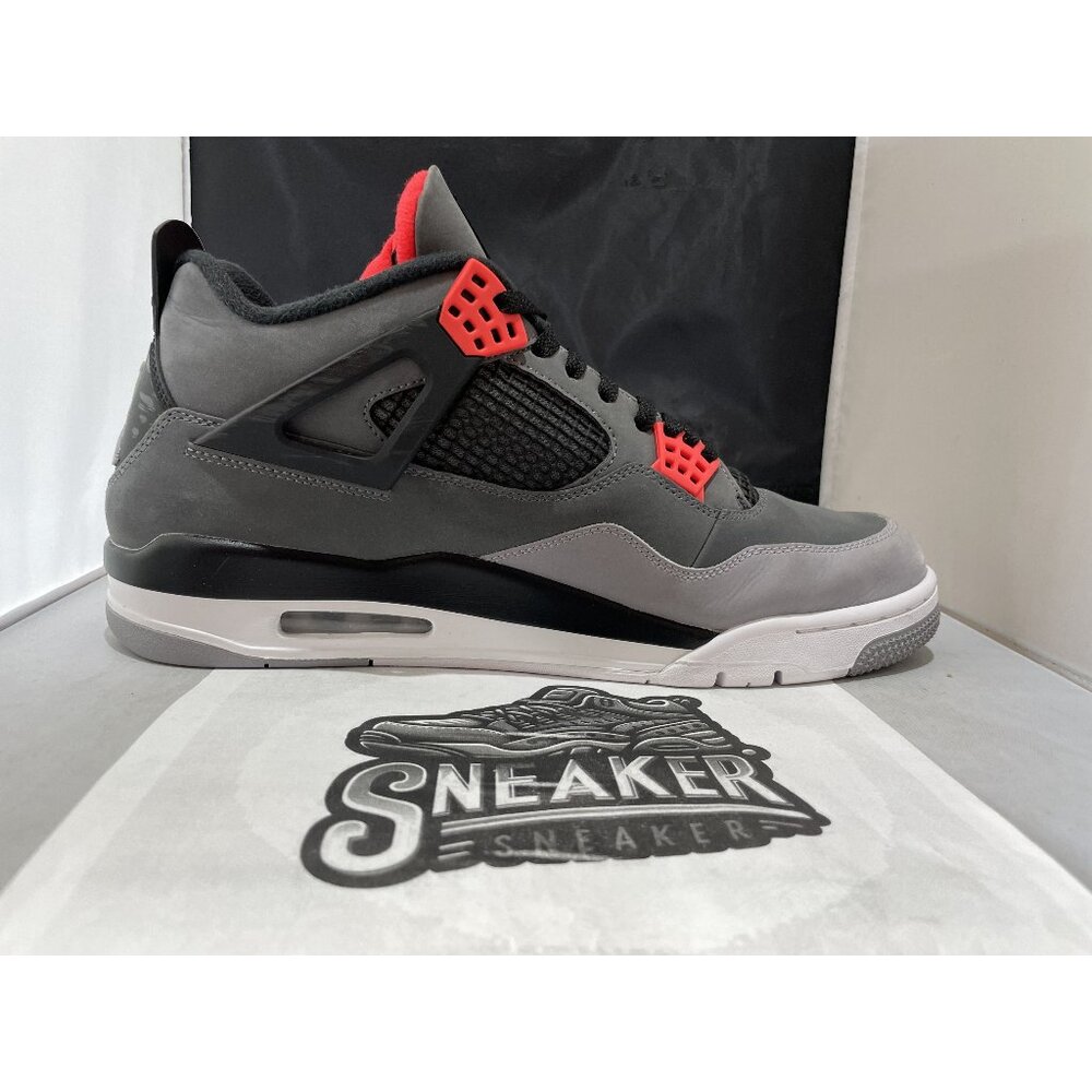 Air Jordan 4 Retro 'Dark Grey/Infrared 23-Black' DH6927 061